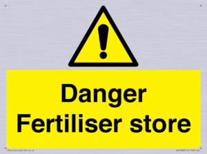 Danger Fertiliser store